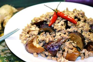 Eggplants with Minced Pork