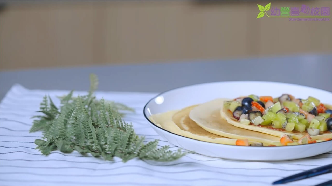 The Rainbow Pancake